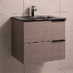 Inter Ceramic Конзолен PVC шкаф ICP 5953B, Inter Ceramic, с умивалник, 60x46x55см (5953B)