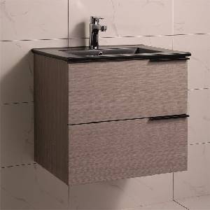 Inter Ceramic Конзолен PVC шкаф ICP 5953B, Inter Ceramic, с умивалник, 60x46x55см (5953B)