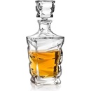 Crystal Bohemia ZIG ZAG karafa na whisky 0,75 l