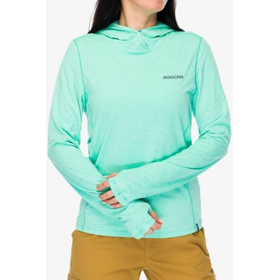 Patagonia Sun Hoodie Cap Cool Sun Hoody aqua stone early teal x-dye