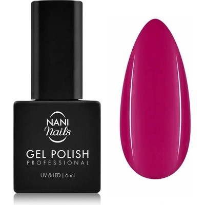 NaniNails NANI Professional gelový lak na nehty odstín Ruby Wine 6 ml