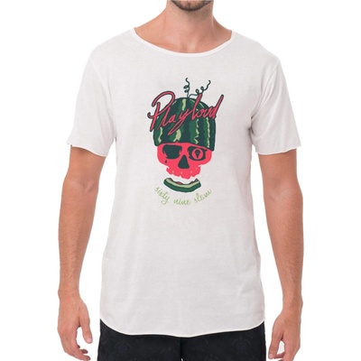 69slam Мъжка тениска 69SLAM MELON RIDER WHITE 69slam | Byal Mnogotsveten | МЪЖЕ | L