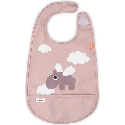 Done by deer Лигавник с джоб Happy Clouds розов (1333281)