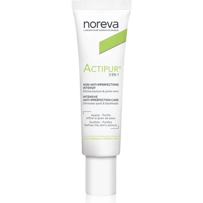 Noreva Actipur 3-in-1 Anti-Blemish Care грижа за лице против несъвършенствата на акнозна кожа 30ml