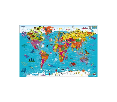 Collins Childrens World Map