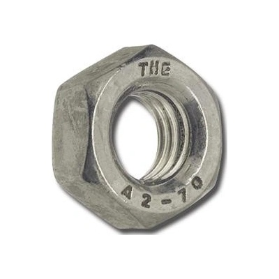 Matice šestihranná s jemným závitem DIN934 M6x0.75, nerez A2 (100 ks) – Sleviste.cz