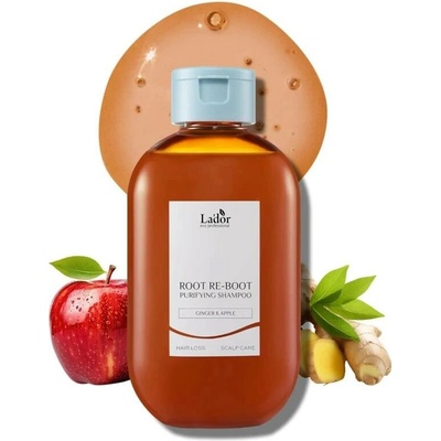 La'dor Šampon na vlasy se zázvorem a jablkem Root Re Boot Purifying Shampoo Ginger & Apple 300 ml