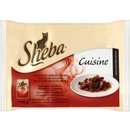 SHEBA SELECTION Šťavnatý výber v šťave 4 x 85 g