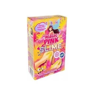 TUBAN Slime Magic Pink XL creative set changes color ZA5166