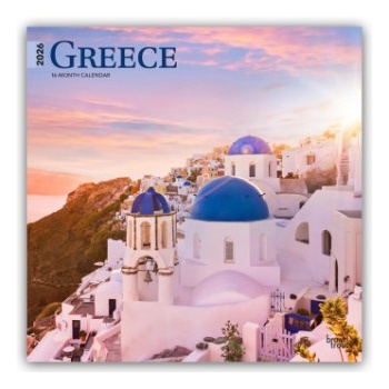 Browntrout Verlags GmbH Greece - Griechenland 2026 - 16-Monatskalender
