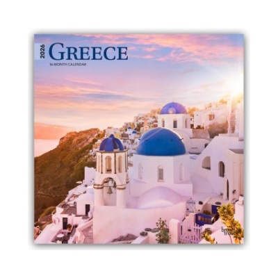 Browntrout Verlags GmbH Greece - Griechenland 2026 - 16-Monatskalender | BrownTrout Publishers Inc