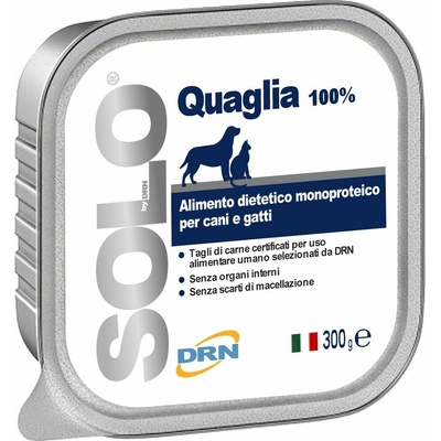 Solo Adult Dog 100% Quaglia prepelica 300 g