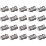 EMOS Конектор rj45 за ftp кабел (проводник) cat5e 20 бр 70633 (1821100100)