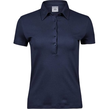 TEE JAYS TJ1441 / Дамска поло тениска от памук Pima - тъмносиня S (18144100301)