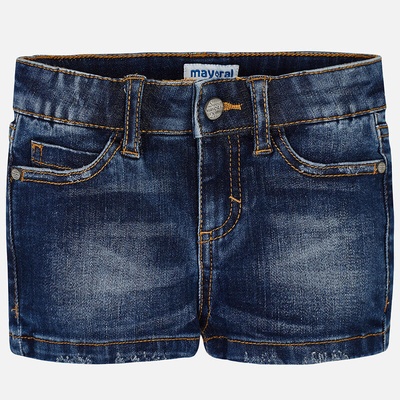 Mayoral dívčí kraťasy tmavé denim