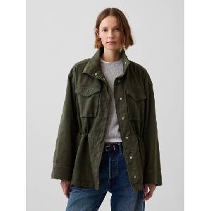 GAP Лека оверсайз Utility яке GAP GAP | Zelen | ЖЕНИ | XS