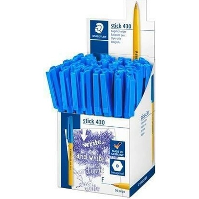 Staedtler Stick 430 F modré 50 ks