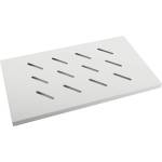 Lanberg Рафтов модул 1U 19" LANBERG 496x280 мм, товароносимост до 120 кг, сив (AK-1001-S)