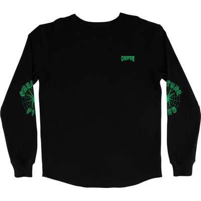 Creature Web L/S Thermal Top black/Green