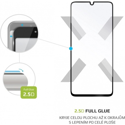 FIXED Full-Cover pre Samsung Galaxy A41 čierne FIXGFA-528-BK