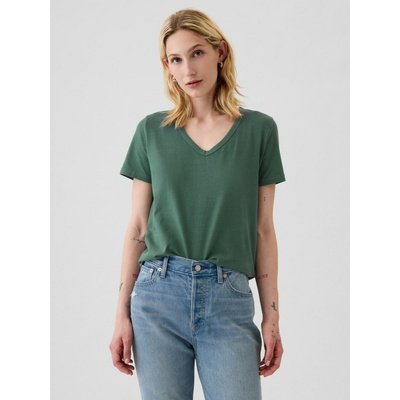 GAP Памучна винтидж тениска GAP GAP | Zelen | ЖЕНИ | XXS