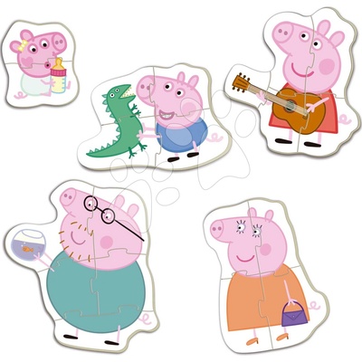 Educa Peppa Pig 4 Baby progresívne 2-4-4-4-5 dielov