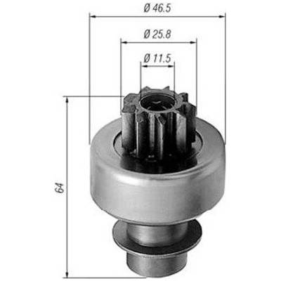 Pastorek, startér MAGNETI MARELLI 940113020242