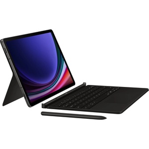 Samsung Galaxy Tab S9/S9 FE Book Keyboard Case black (EF-DX725UBEGWW)