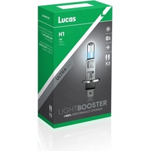 LUCAS Autožiarovky LUCAS H1 - 12V/55W, +150% Light Booster