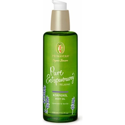 Primavera Relaxing Lavender & Vanilla Body Oil 100 ml