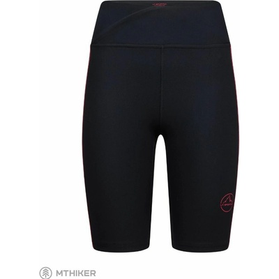 La Sportiva Triumph Tight dámske kraťasy black/hibiscus