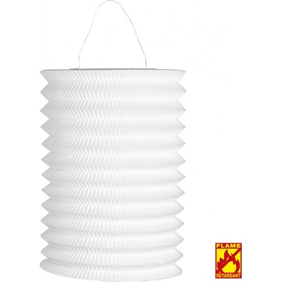 Widmann Bílý papírový lampión 16/28 cm