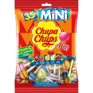 Chupa Chups близалки мини Best of торбичка 210гр