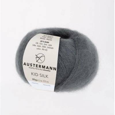 Pletací příze Austermann Kid Silk Barva: 07 GRAU