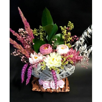 Image 1 of КАРТОНЕН ПЛИК СЪС САПУНЕНИ ЦВЕТЯ