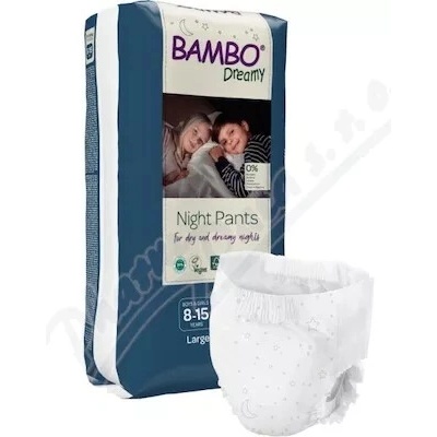 Bambo Dreamy Nigh.Pants 8-15 rokov Unisex 35-50 kg 10 ks