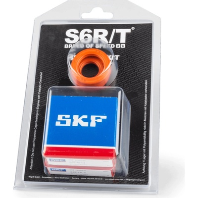 Sada ložisek a gufer klikového hřídele Stage6 R/T C3 kovová klec 20mm Minarelli AM6 | Zboží Auto