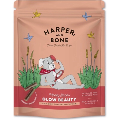 Harper & Bone Harper and Bone Dog masové tyčinky pro krásnou srst 75 g