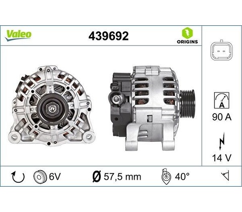 Generátor VALEO 439692
