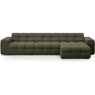 Micadoni Зелен ъглов диван (десен ъгъл) Kendal - Micadoni (MIC_RC_M_137_F1_KENDAL4)