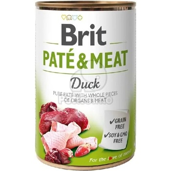 Brit Paté & Meat Duck 24х400 g