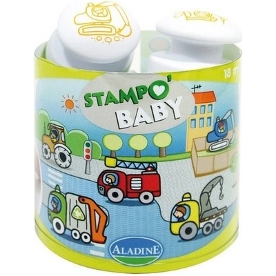 Aladine Razítka Stampo Baby Stroje – Zboží Mobilmania