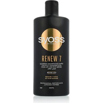 Syoss Renew 7 Shampoo 500 ml възстановяващ шампоан за изтощена коса за жени