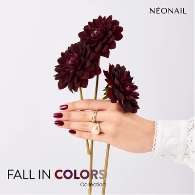 Neonail Gel lak Mysterious Tale Červená 7,2 ml