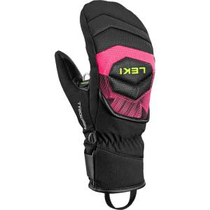 Leki Детски ръкавици Leki Kid's WCR Core Tr Junior Mitten Gloves - Black / Neonpink / Neonyellow - размер 5 (EU) (202-8672-0112)