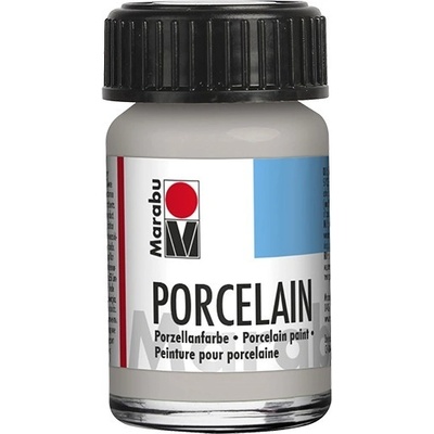 Marabu Barva na porcelán a sklo 15 ml stříbrná metalická – Hledejceny.cz