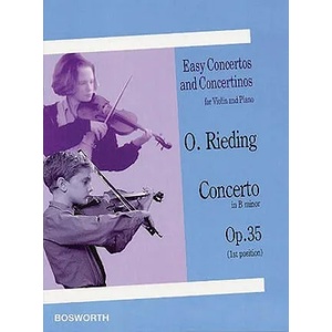 Easy Concertos and Concertinos for Violin and Piano | Oskar Rieding (ISBN: 9781844499274)