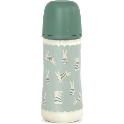 Suavinex Wonderland SX Pro Physiological Anti-Colic dojčenská fľaša Green Bunny 360 ml
