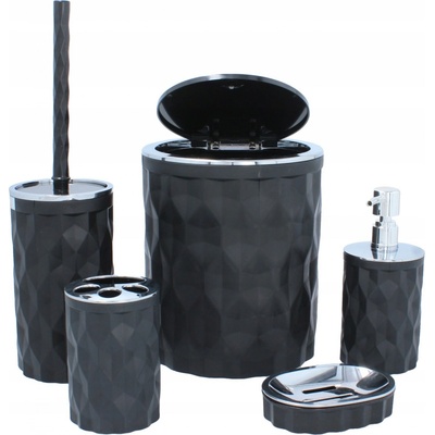 ShopJK OKY4782 5 ks černá zlatá – Zboží Dáma