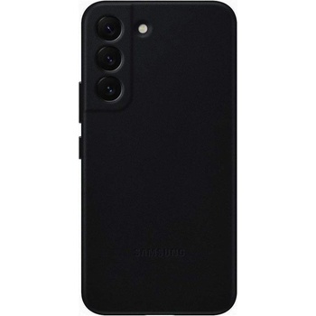 Samsung Leather Cover EF-VS906LB - оригинален кожен кейс (естествена кожа) за Samsung Galaxy S22 Plus (черен)
